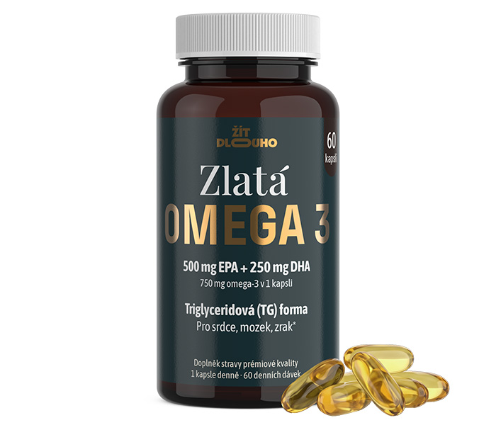 1× Zlatá Omega 3