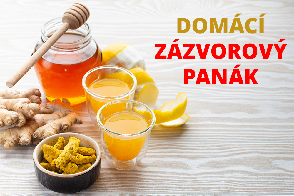 Zázvorový shot s kurkumou – domácí recept