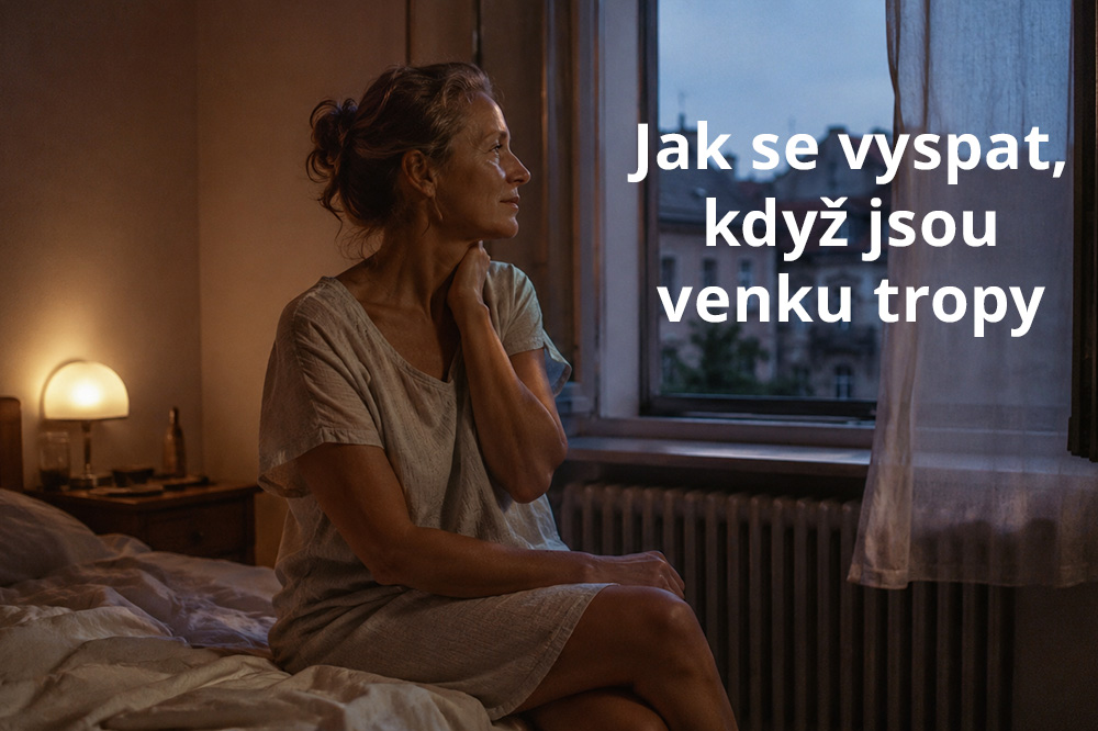 Jak se vyspat i v tropické noci: Praktické kroky, které můžete udělat už dnes večer