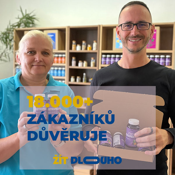 18.000+ zákazníků důvěruje Žít dlouho